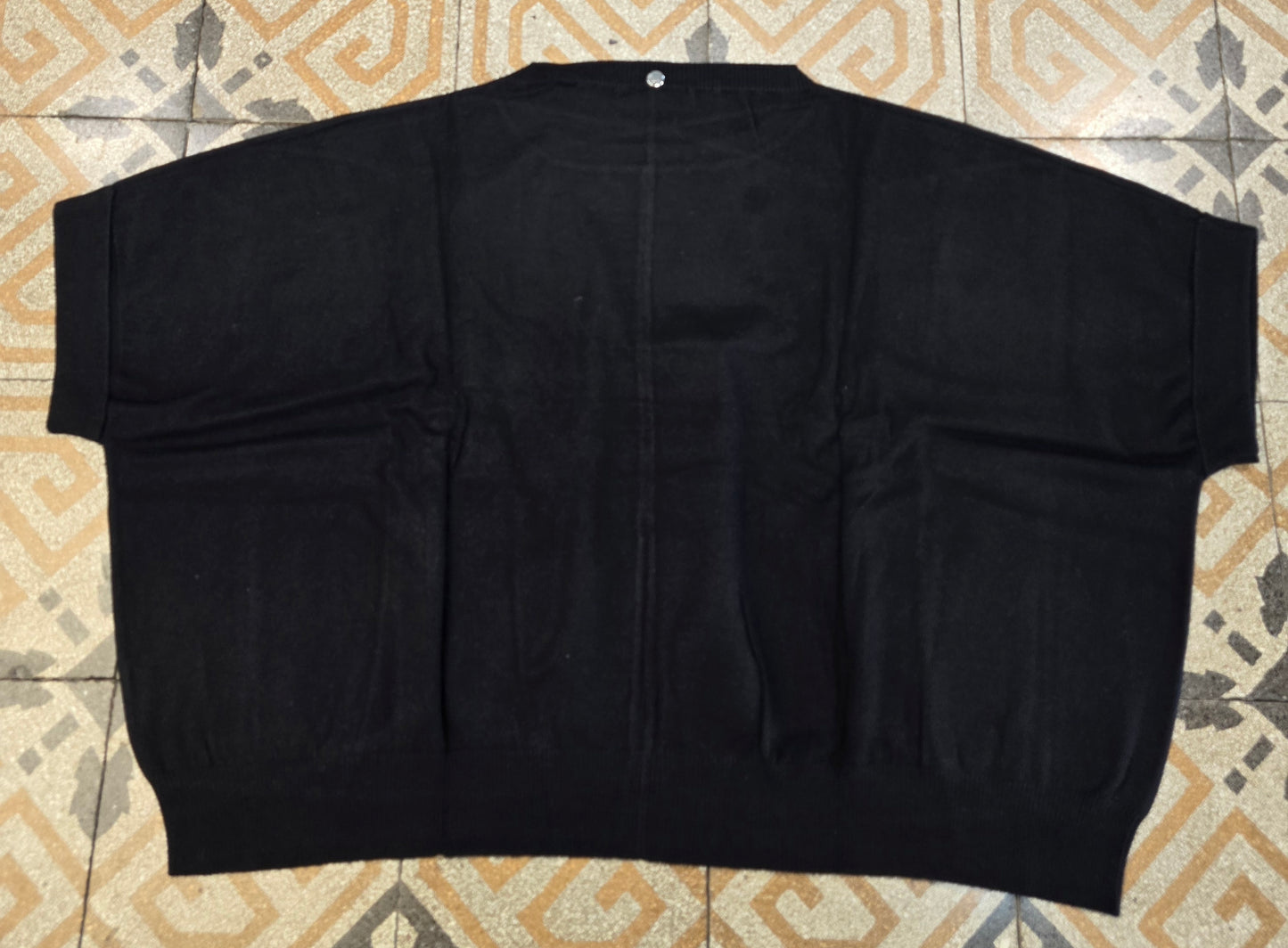 Maglia Over Viscosa Mano Calda Mezza Manica Grande