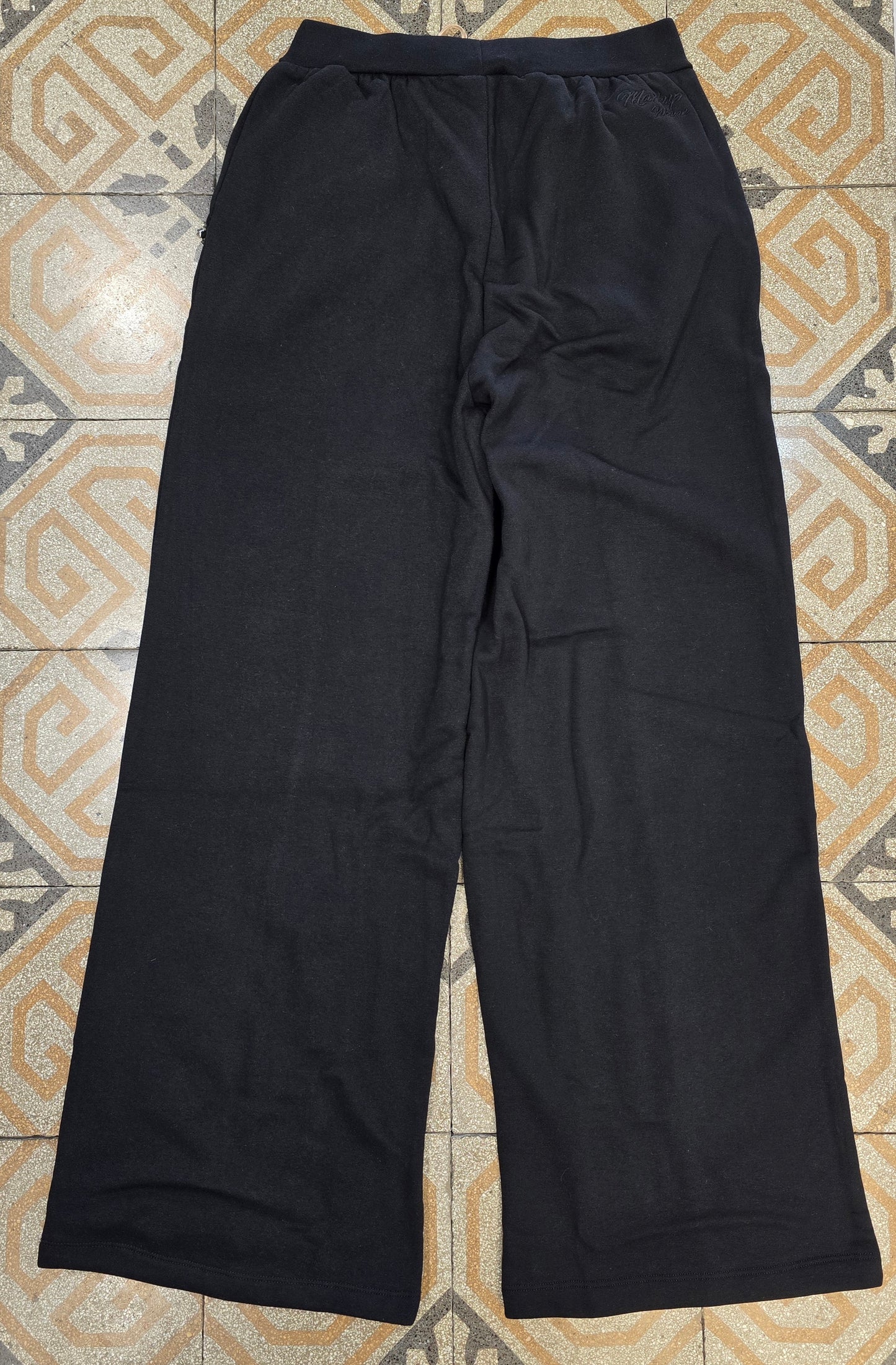 Pantafelpa Cotone Felpato Pietre Tasche Palazzo