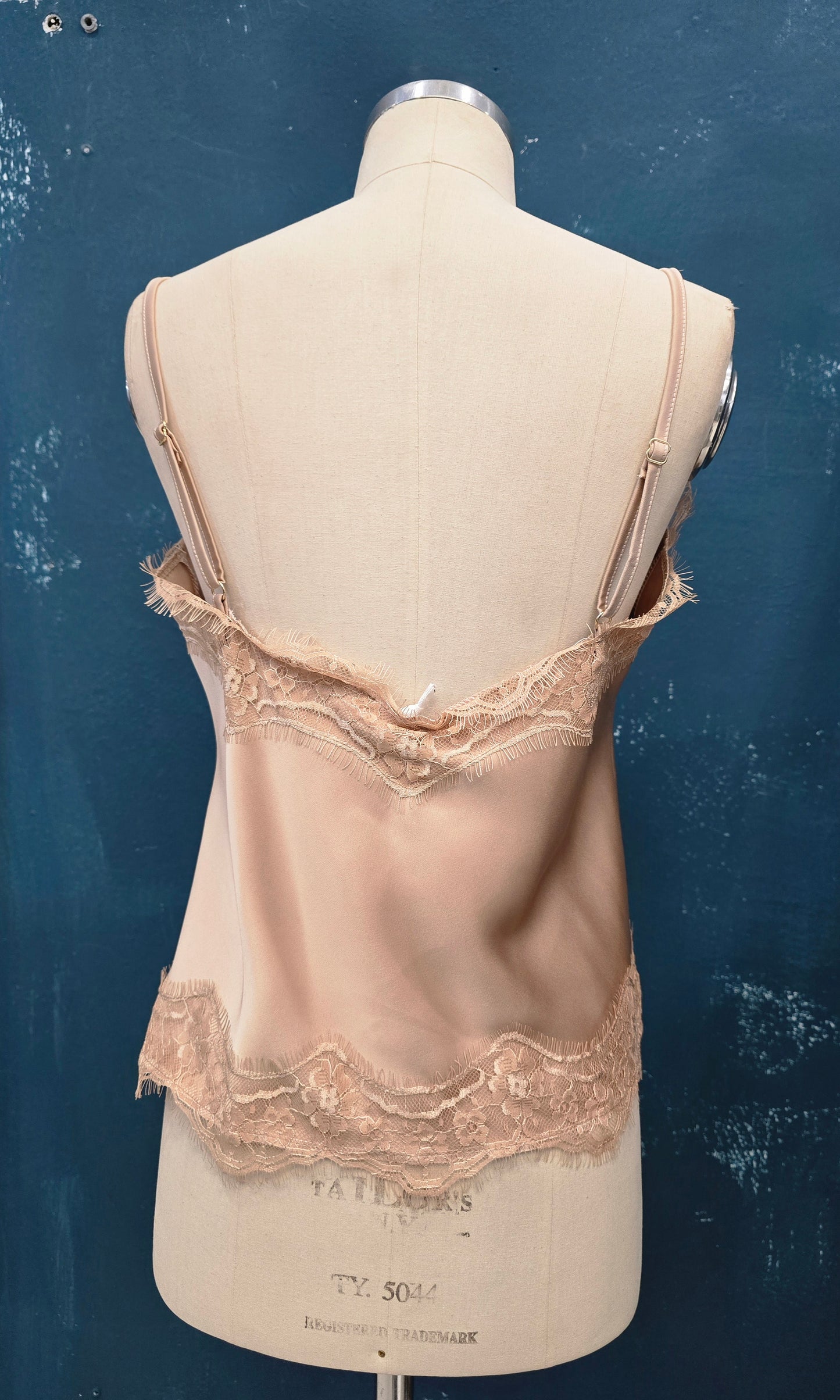 Top Raso Sottoveste Spallini Regolabili