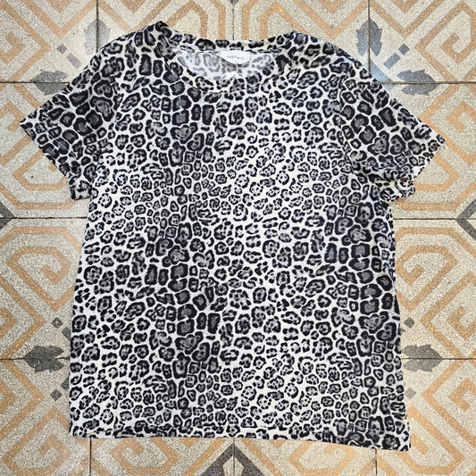 T-Shirt Raso Viscosa Elasticizzato Animalier