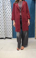 Carica l&#39;immagine nel visualizzatore di Gallery, Cappotto Maglia Rasata Doppiopetto
