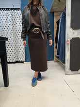 Carica l&#39;immagine nel visualizzatore di Gallery, Bomber Ecopelle Effetto Maltinto Corto Vita
