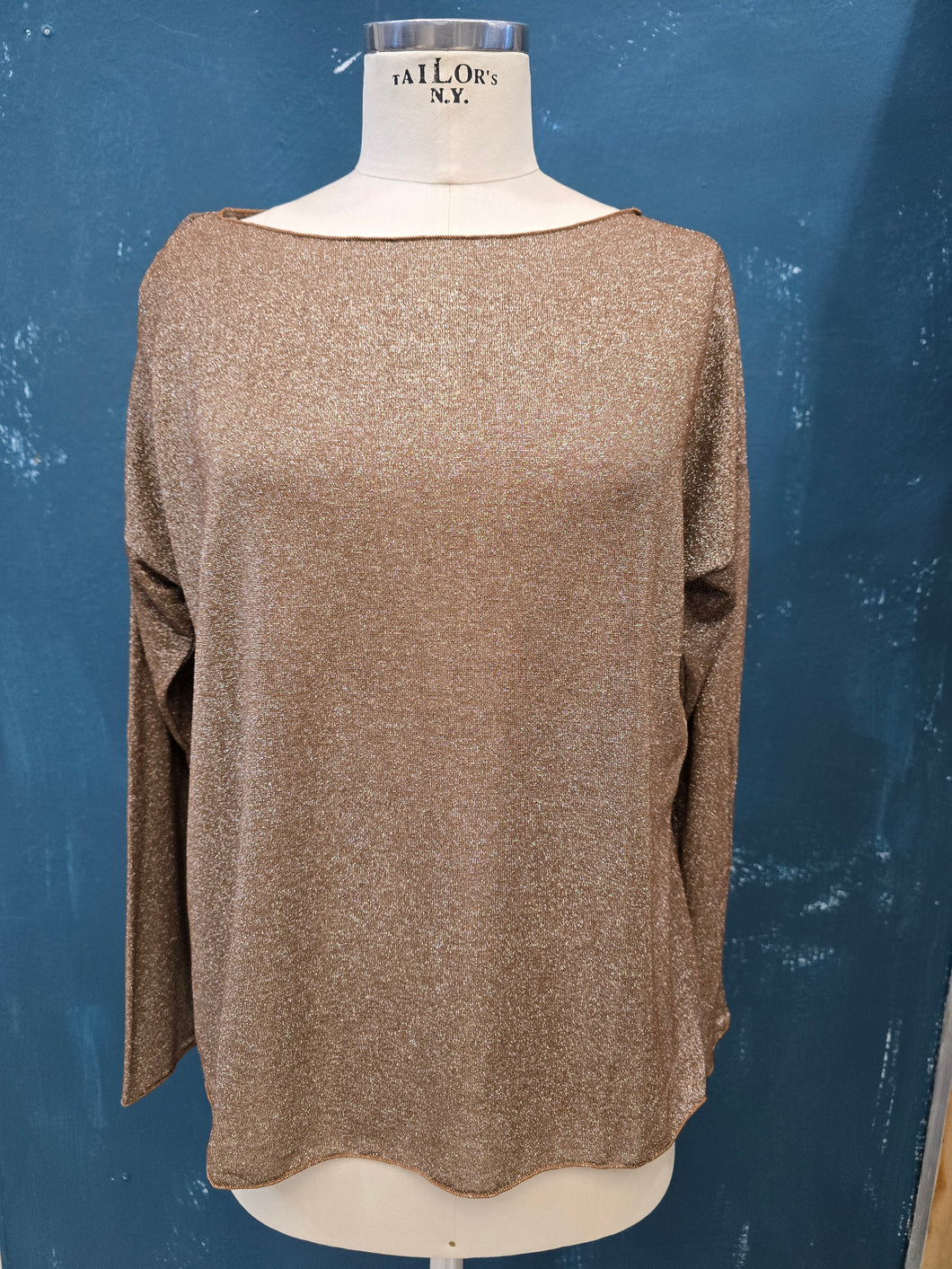 Kimono Lurex Asimmetrico Barca