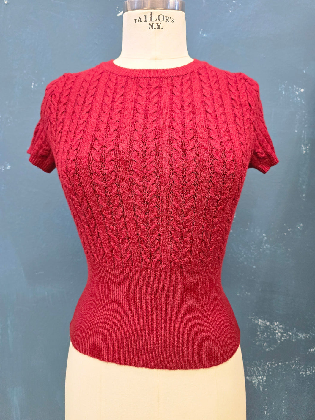 Maglia Viscosa Calda Mezza Manica Aderente