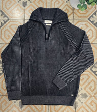 Carica l&#39;immagine nel visualizzatore di Gallery, Maglia Misto Lana 30% Costa Inglese Mezza Zip
