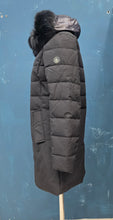 Carica l&#39;immagine nel visualizzatore di Gallery, Piumino Ecologico Sopra Ginocchio Pelliccia Removibile
