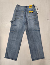 Carica l&#39;immagine nel visualizzatore di Gallery, Jeans Wide Leg Elasticizzato Lavaggio Chiaro
