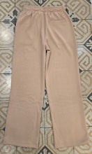 Carica l&#39;immagine nel visualizzatore di Gallery, Pantalone Interlock Gamba Larga Coulisse Strass
