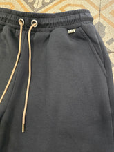 Carica l&#39;immagine nel visualizzatore di Gallery, Pantalone Interlock Gamba Larga Coulisse Strass
