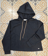 Carica l&#39;immagine nel visualizzatore di Gallery, Felpa Cappuccio Interlock Viscosa Coulisse Strass
