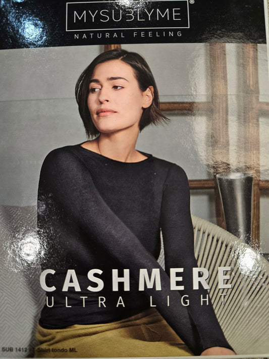 Maglia Ultra Light Cashmere Scollo Barca