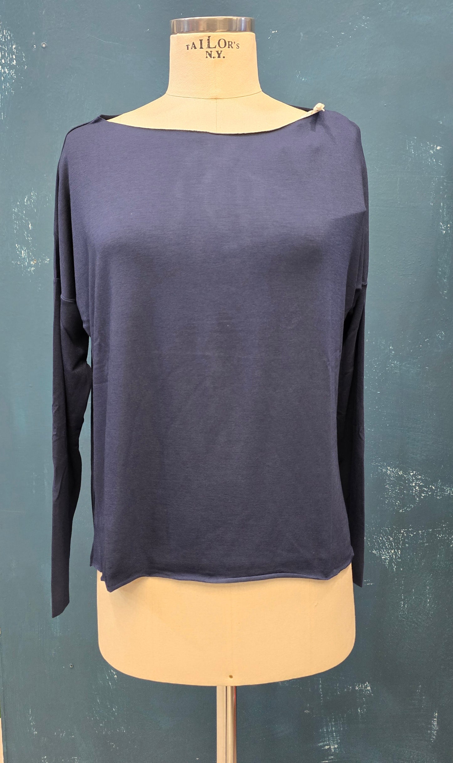 T-Shirt Kimono Viscosa Barca Orli Laser Taglia Unica