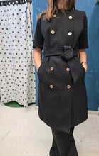 Carica l&#39;immagine nel visualizzatore di Gallery, Piumino Lungo Due Pezzi Gilet Panno
