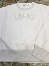 Carica l&#39;immagine nel visualizzatore di Gallery, Maglia Paricollo Scatola Logo Bianca Taglia 42
