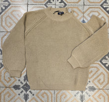 Carica l&#39;immagine nel visualizzatore di Gallery, Maglia Coste Inglesi Scollo Spalla Bottone Gioiello
