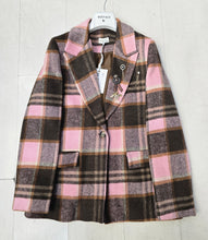 Carica l&#39;immagine nel visualizzatore di Gallery, Giacca Pannetto Quadrettoni Spille Reverse
