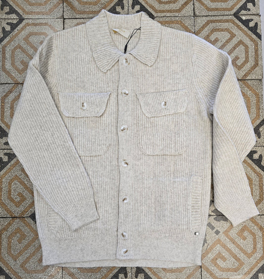 Overshirt Maglia Pesante Costa Inglese Abbottonato