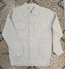 Carica l&#39;immagine nel visualizzatore di Gallery, Overshirt Maglia Costa Inglese Misto Lana
