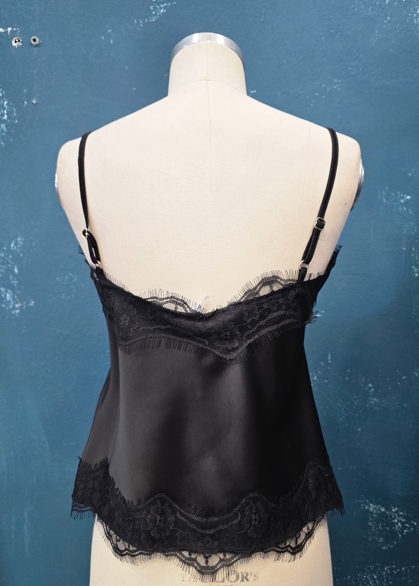 Top Raso Sottoveste Spallini Regolabili