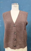 Carica l&#39;immagine nel visualizzatore di Gallery, Gilet Maglia Paillettes Filato
