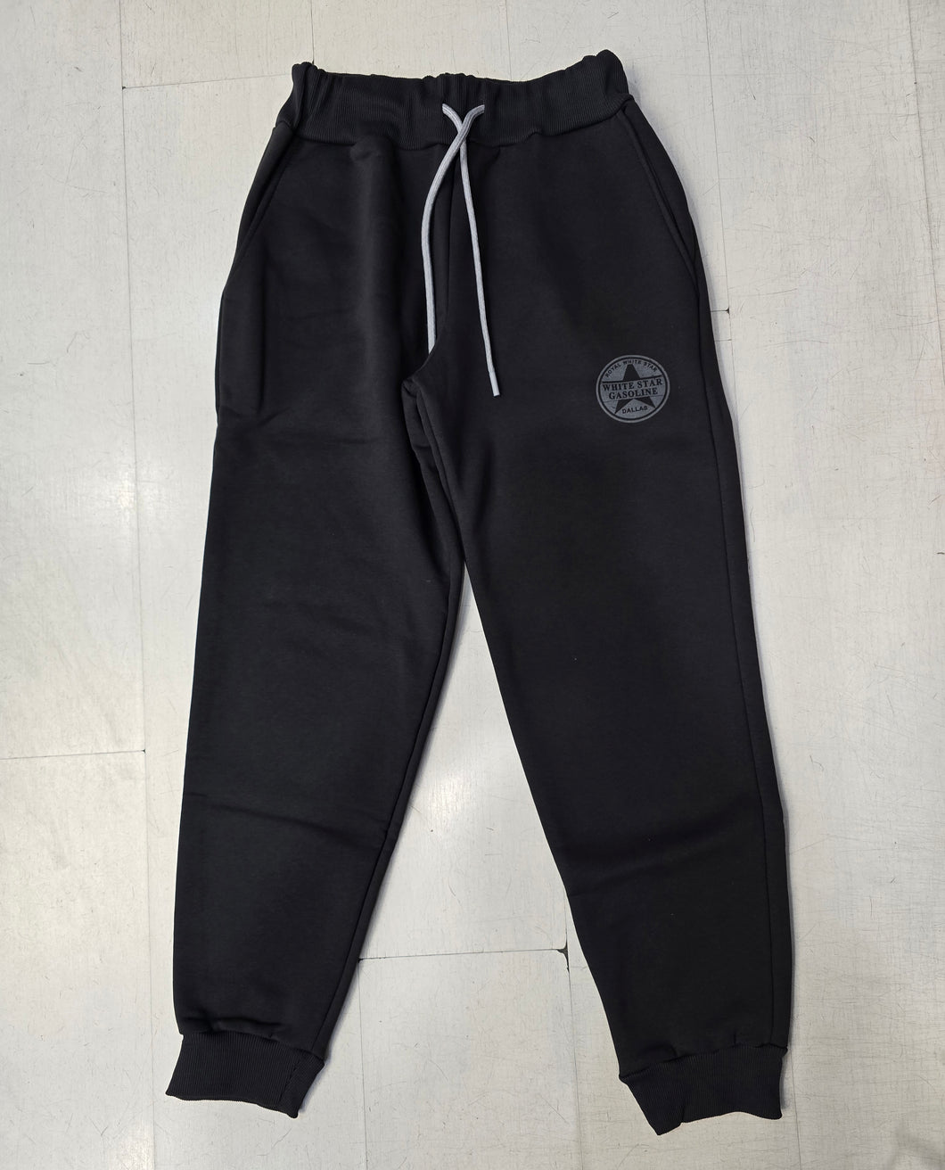 Jogger Cotone Felpato Polsino