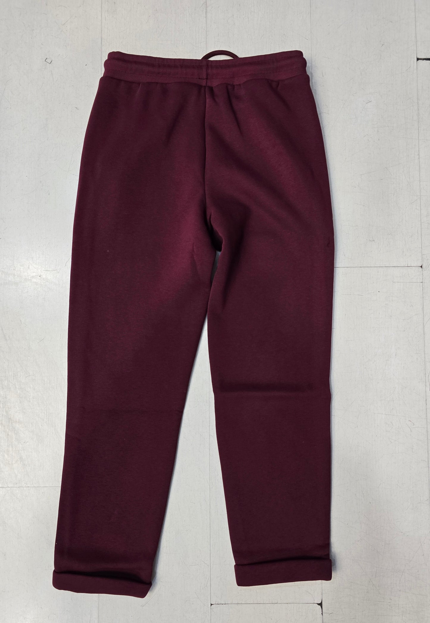 Pantalone Felpa Cotone Felpato Dritto