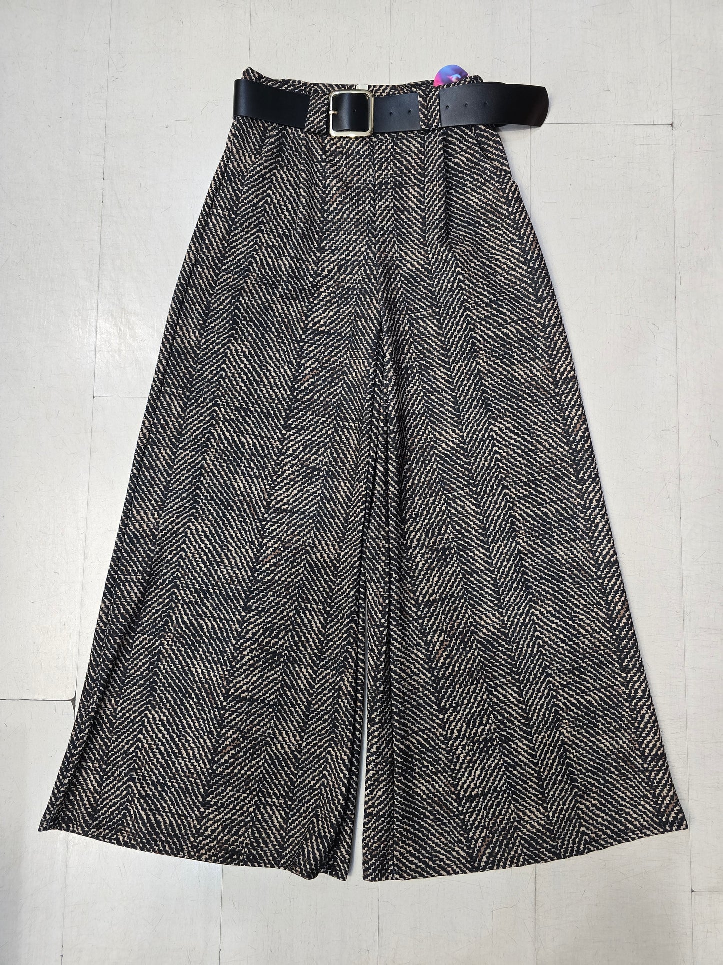 Pantalone Spigato Elasticizzato Taglia Unica