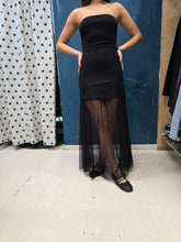 Carica l&#39;immagine nel visualizzatore di Gallery, Abito Fascia Tubino Gonna Tulle
