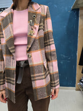 Carica l&#39;immagine nel visualizzatore di Gallery, Giacca Pannetto Quadrettoni Spille Reverse
