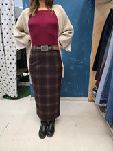 Carica l&#39;immagine nel visualizzatore di Gallery, Gonna Longuette Tartan
