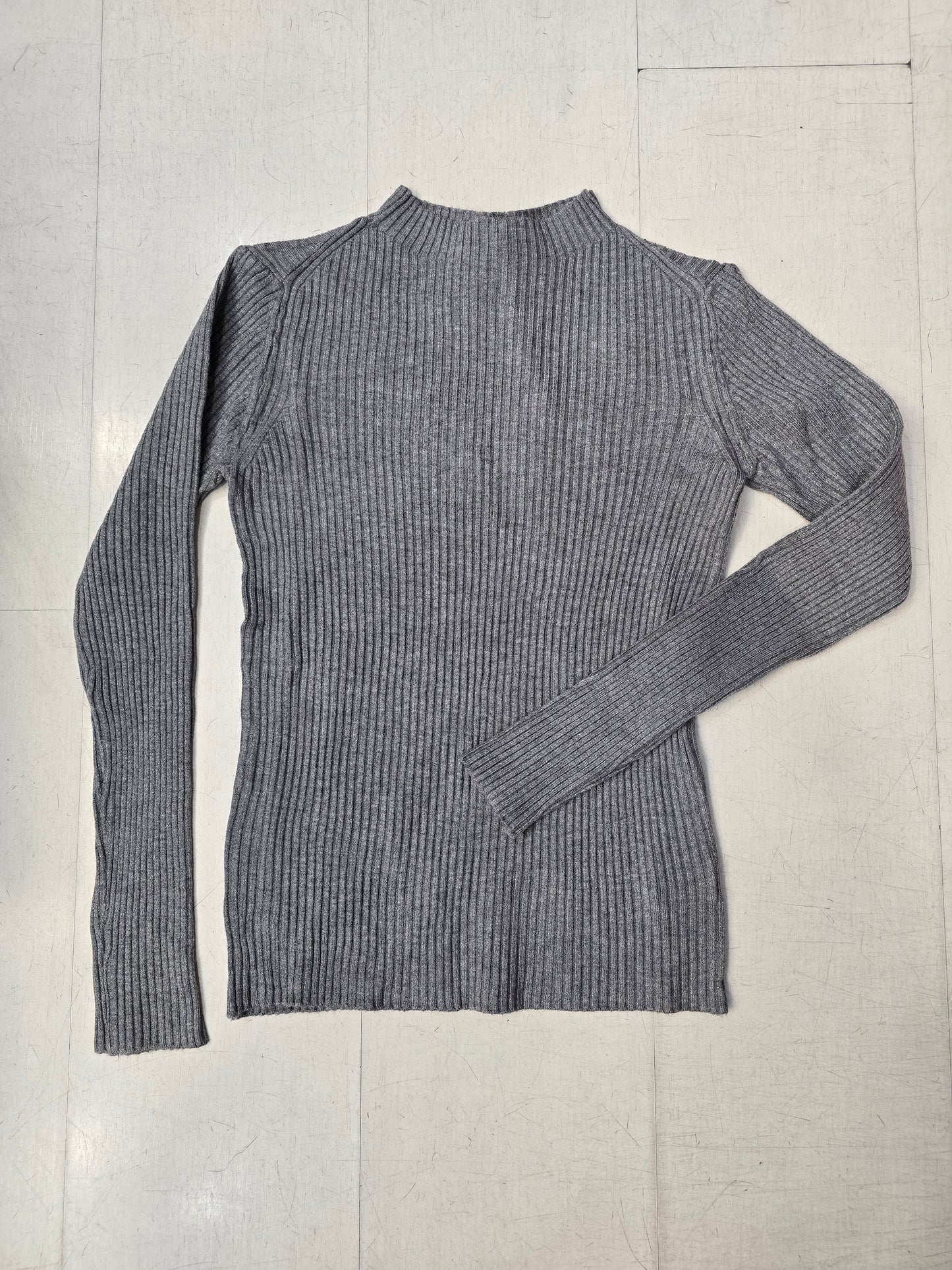 Maglia Costine Collo Lupetto Aderente