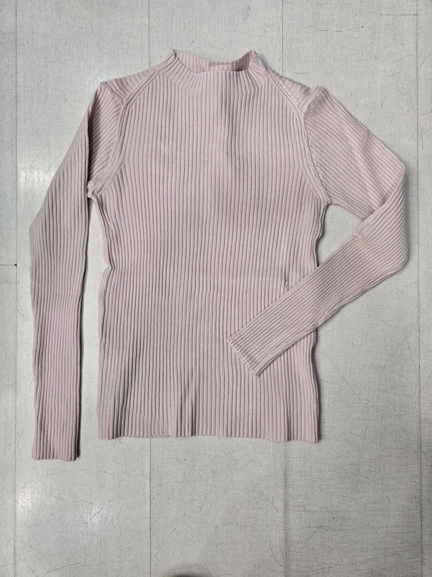 Maglia Costine Collo Lupetto Aderente