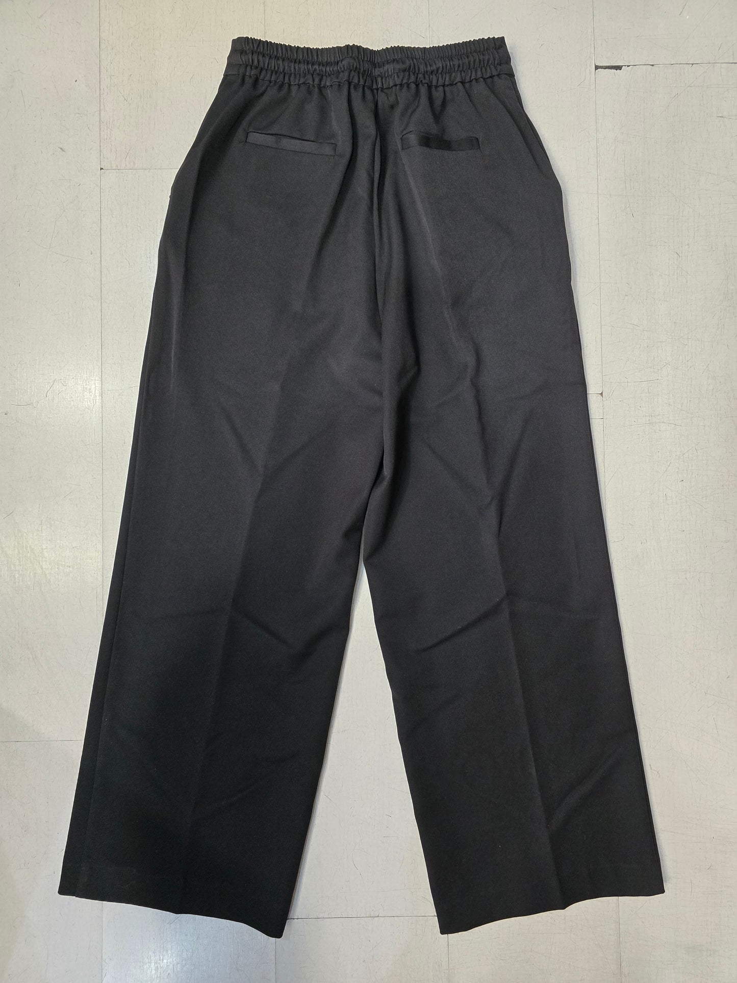 Pantalone Largo Pannetto Coulisse Strass Vita