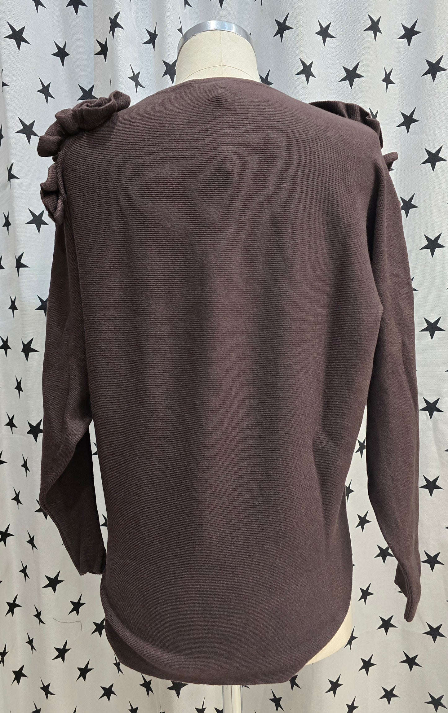 Maglia Kimono Rouches Spalle