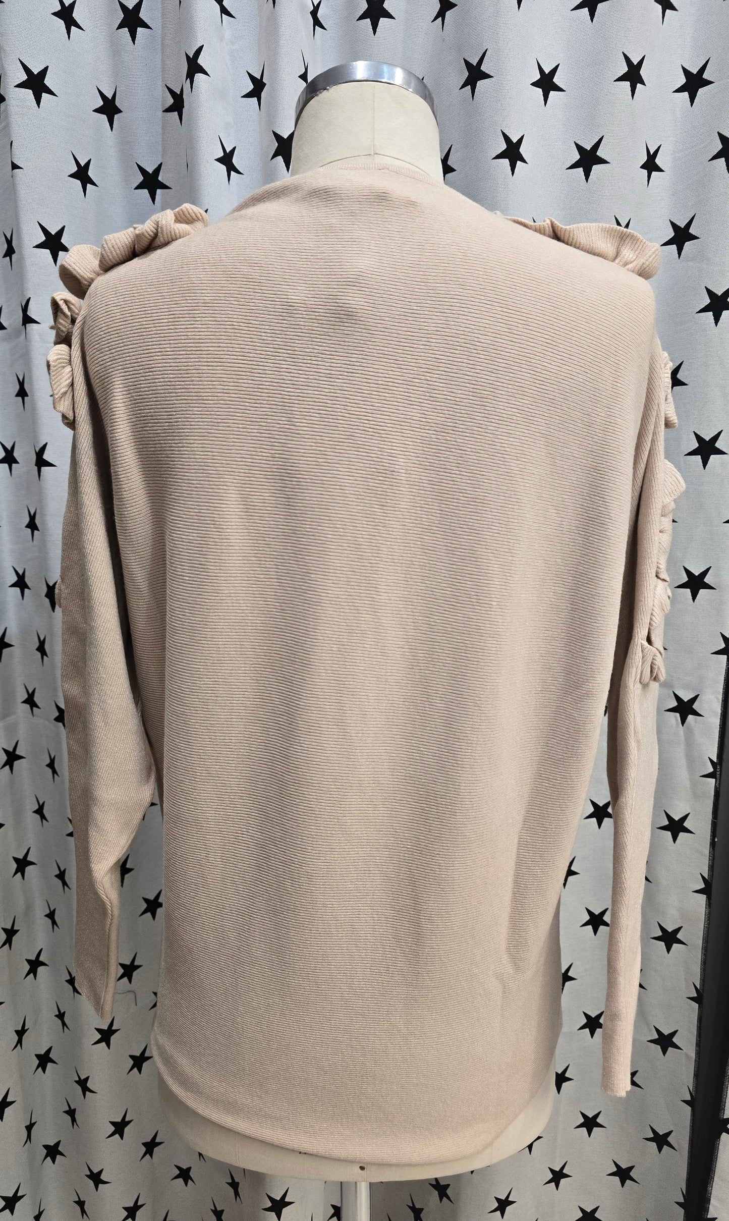 Maglia Kimono Rouches Spalle