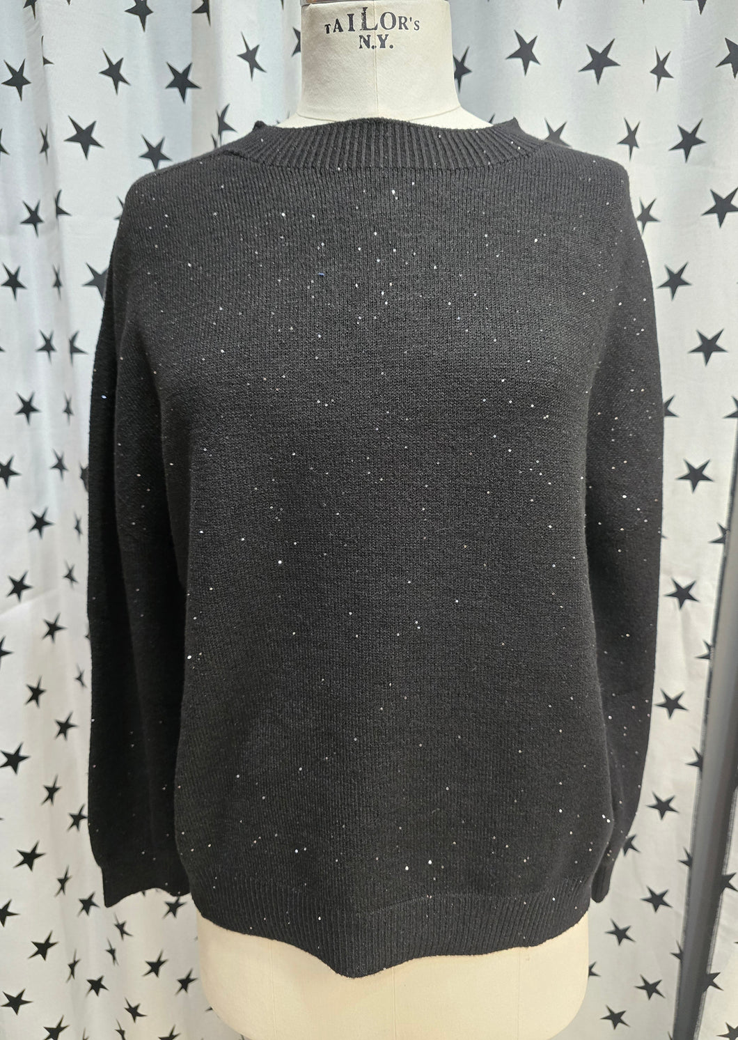 Maglia Lurex Vestibilità Morbida