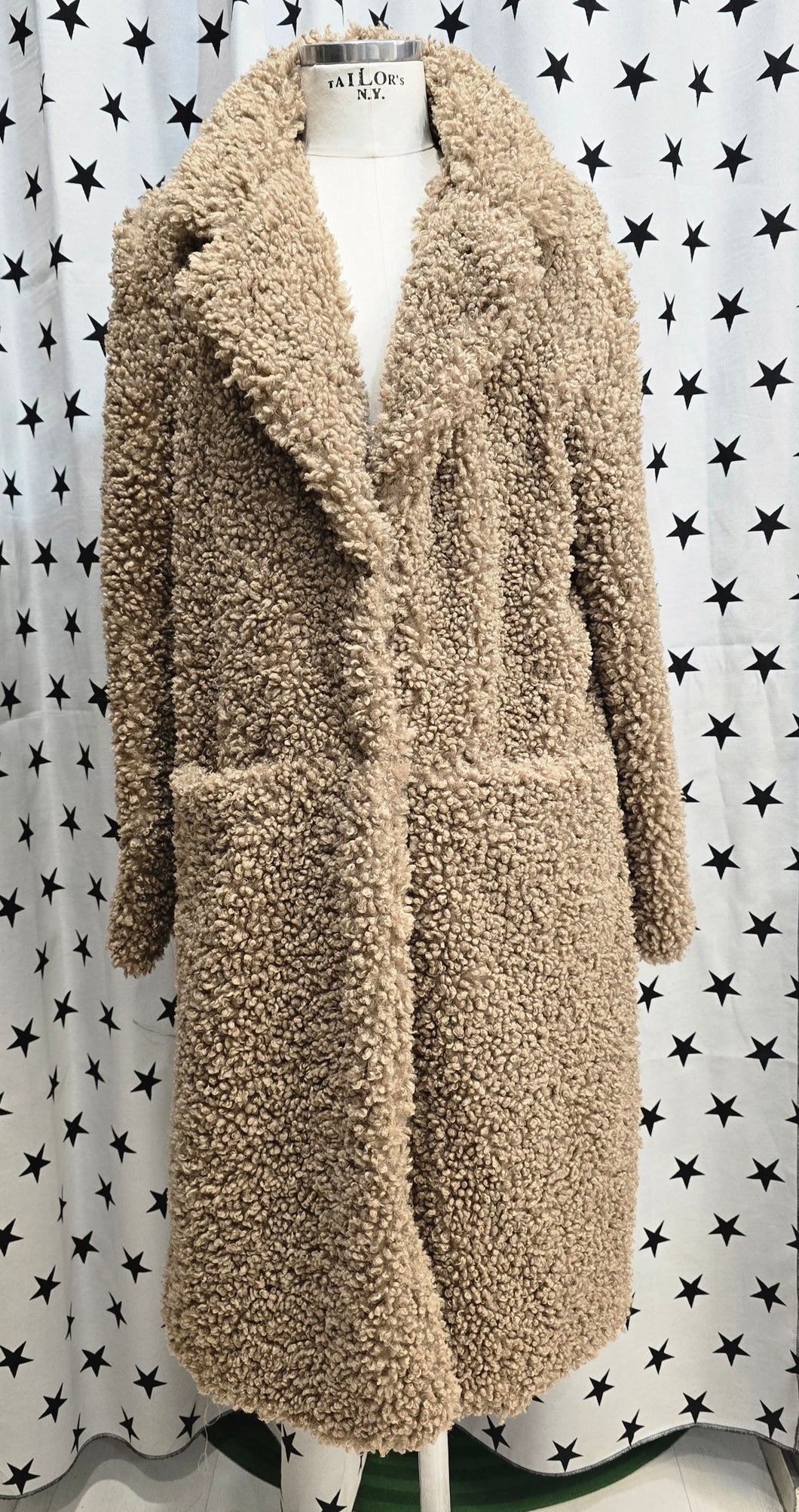 Teddy con Tasche Cammello