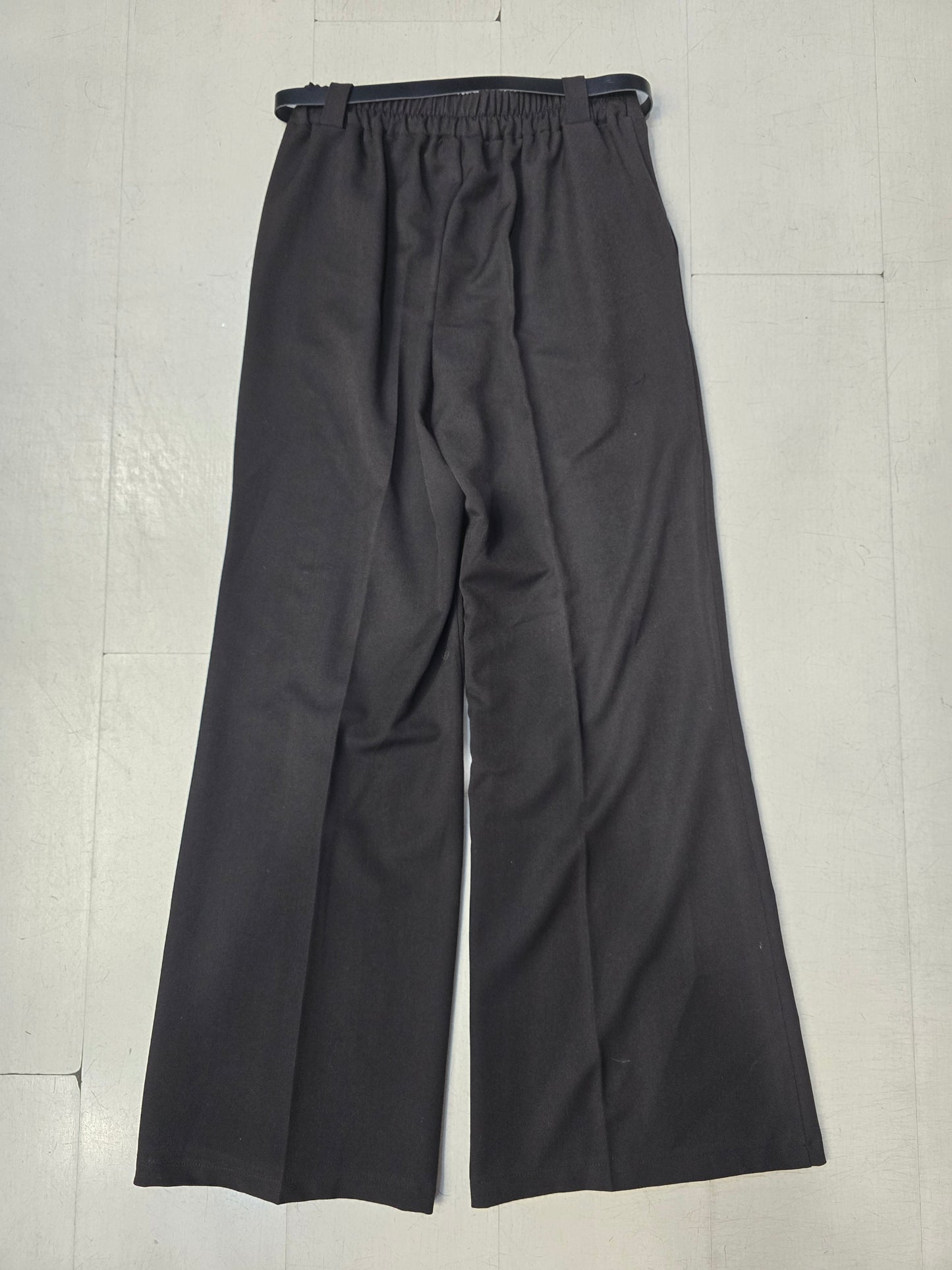 Pantalone Gamba Larga Cinturino Elastico