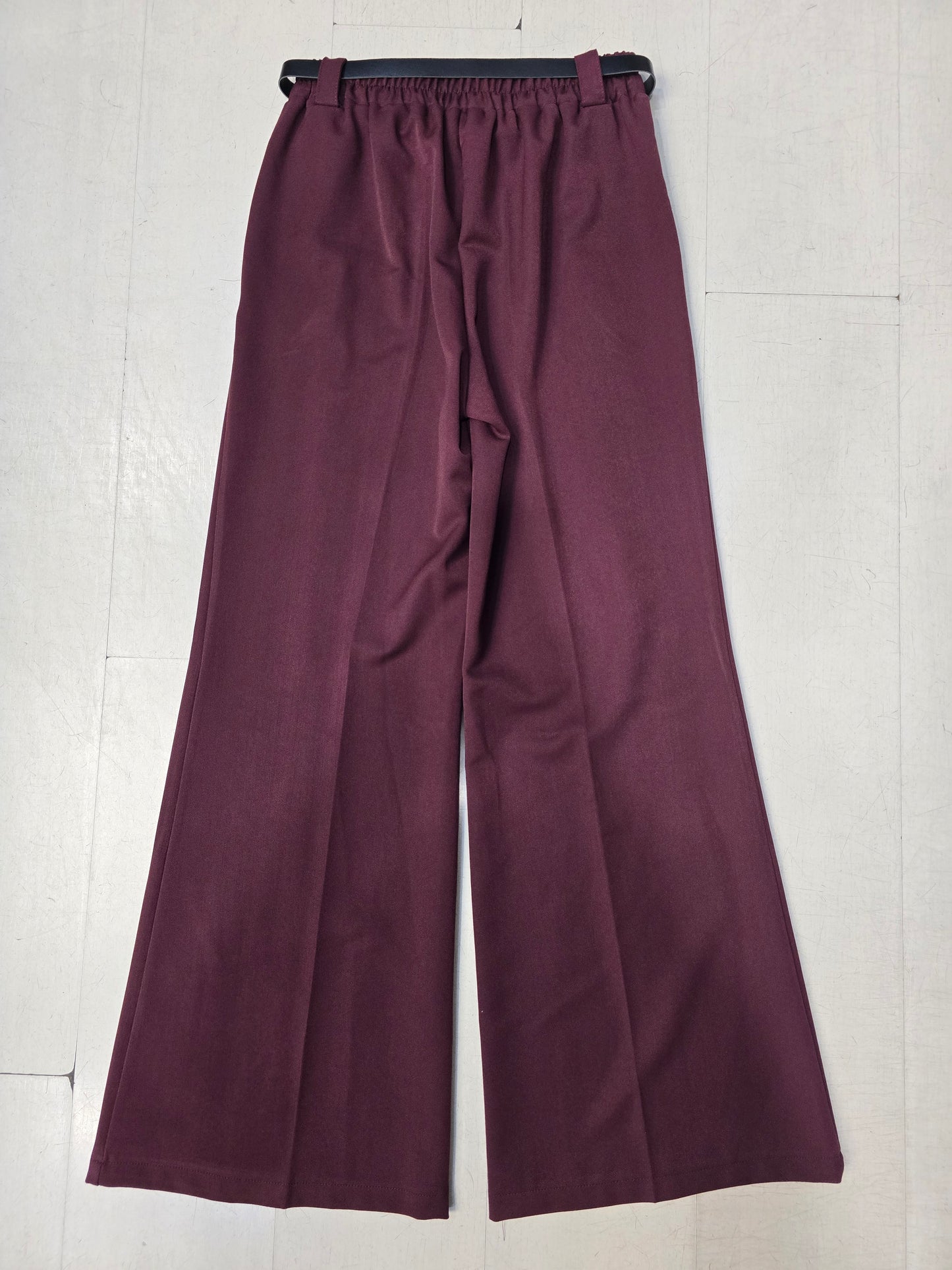 Pantalone Gamba Larga Cinturino Elastico