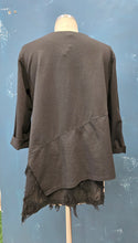 Carica l&#39;immagine nel visualizzatore di Gallery, Maglia Cotone Trapezio Garza Stropicciata
