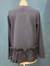 Carica l&#39;immagine nel visualizzatore di Gallery, Maglia Cotone Svasata con Balza
