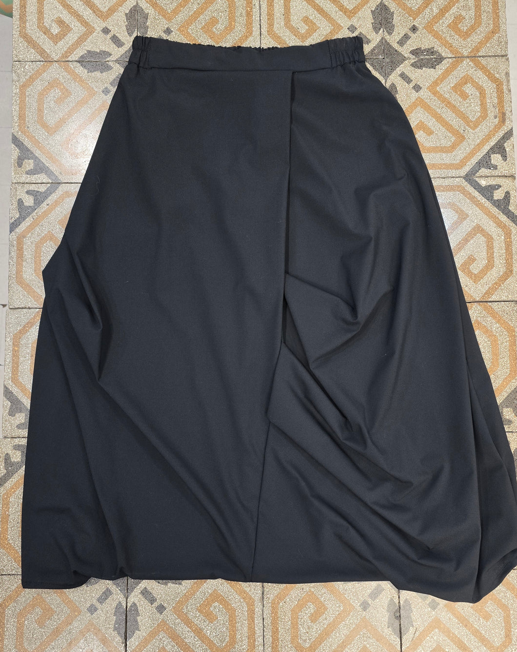 Gonna Pantalone Araba Drappeggiata Nera