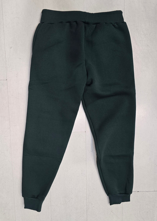 Jogger Cotone Felpato Polsino Uomo