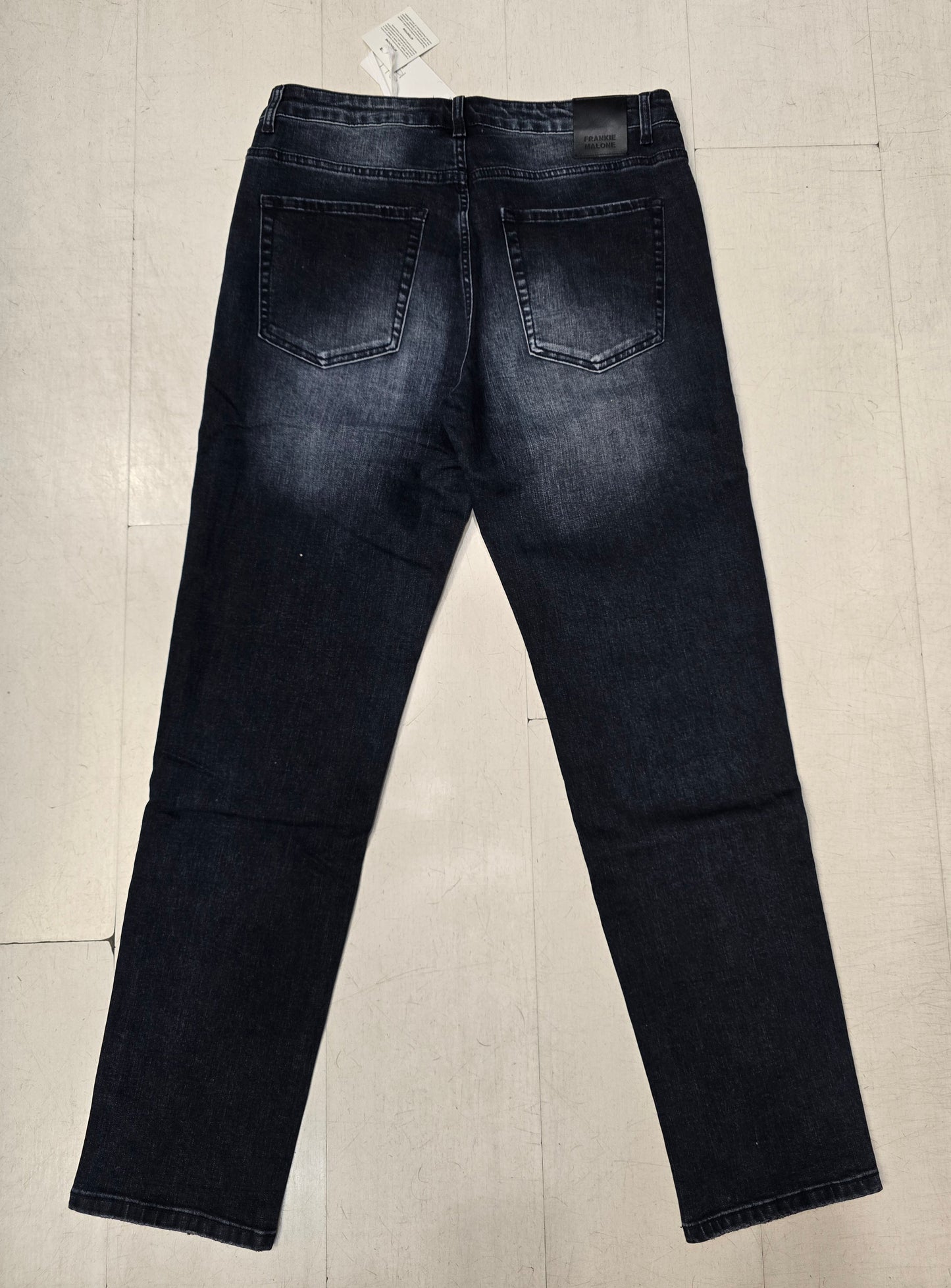 Jeans Elasticizzati Regular Fit Blu Scuro