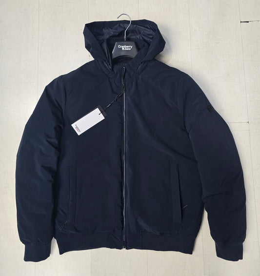 Bomber impermeabile con cappuccio removibile