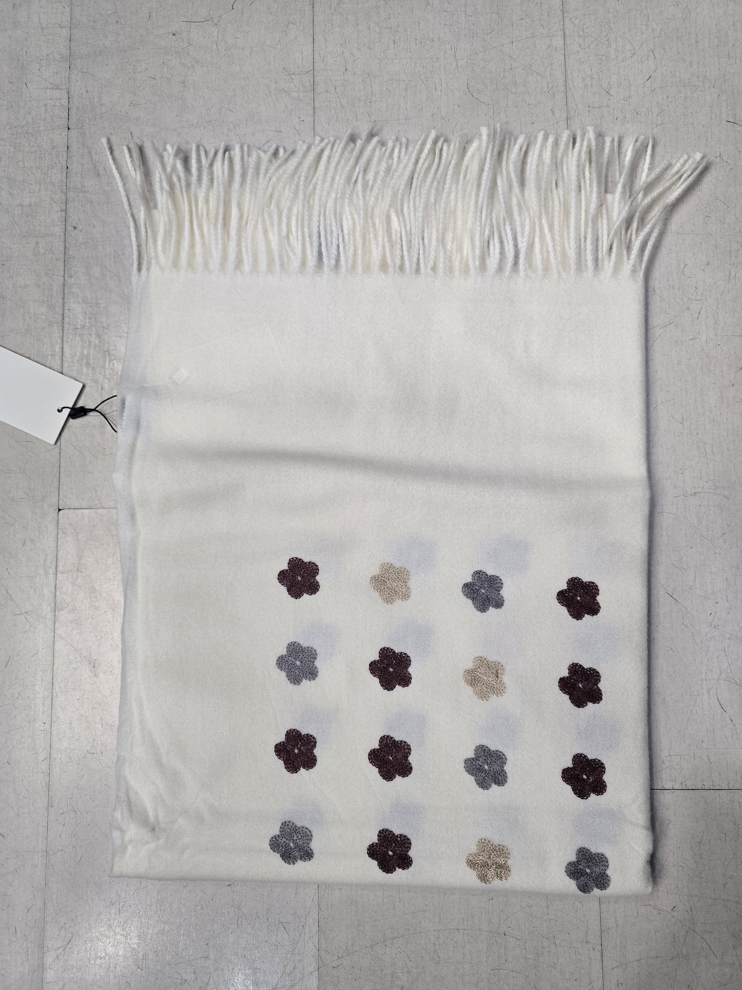 Stola fiori ricamati