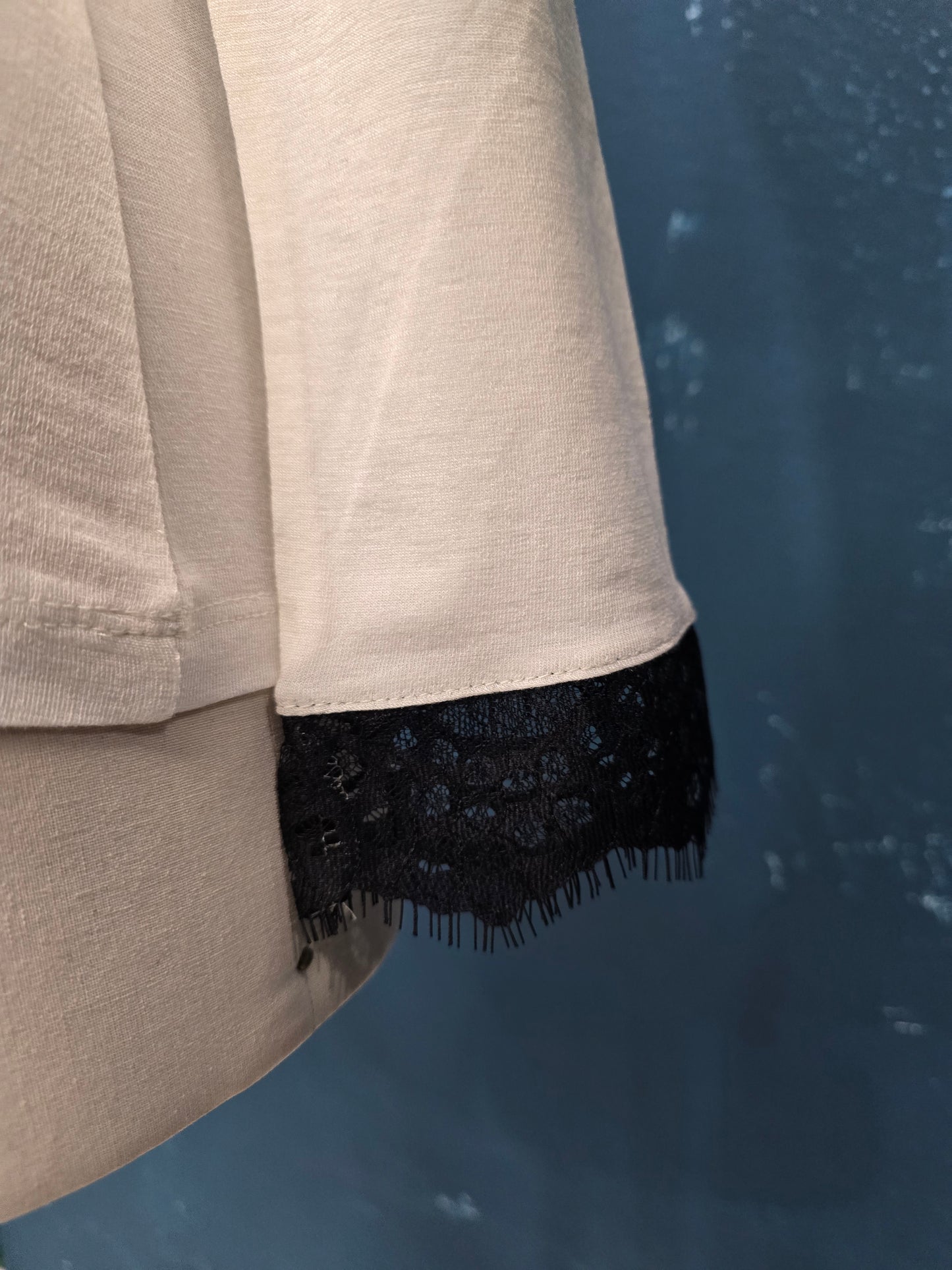 Maglia ultra light inserto pizzo