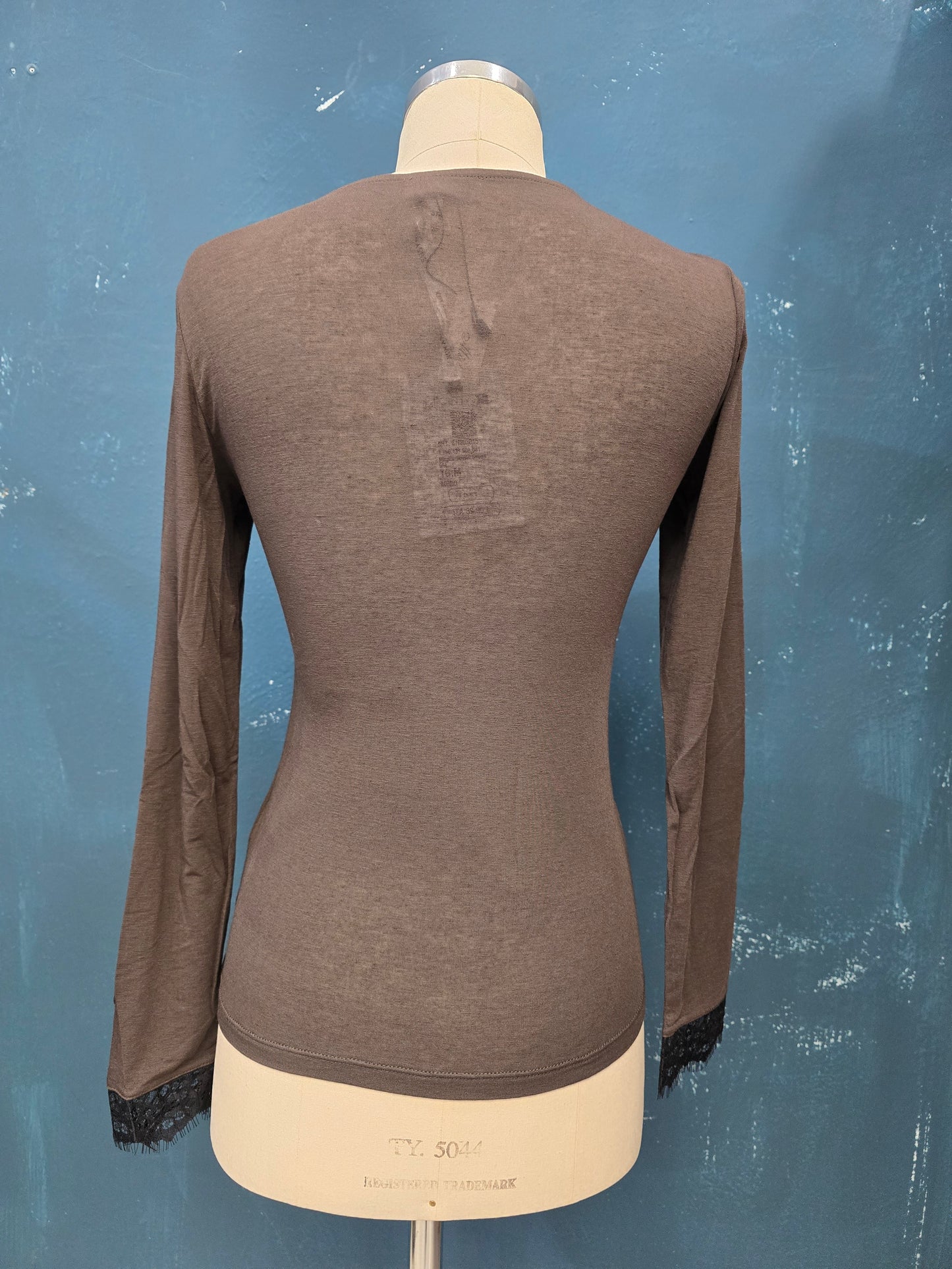 Maglia ultra light inserto pizzo