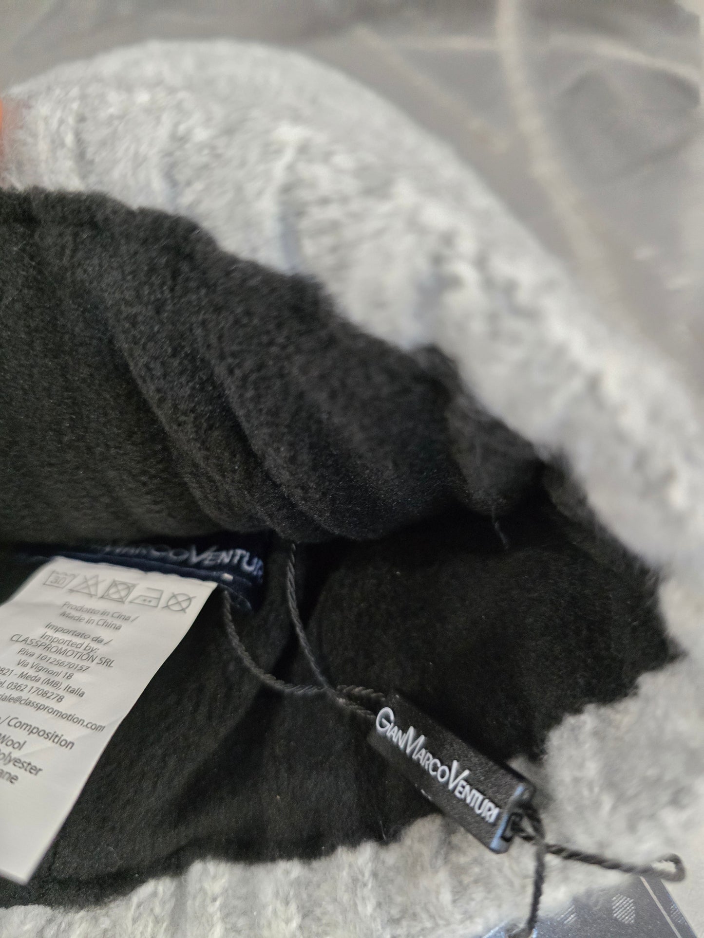 Cappello in Maglia a Coste Imbottito