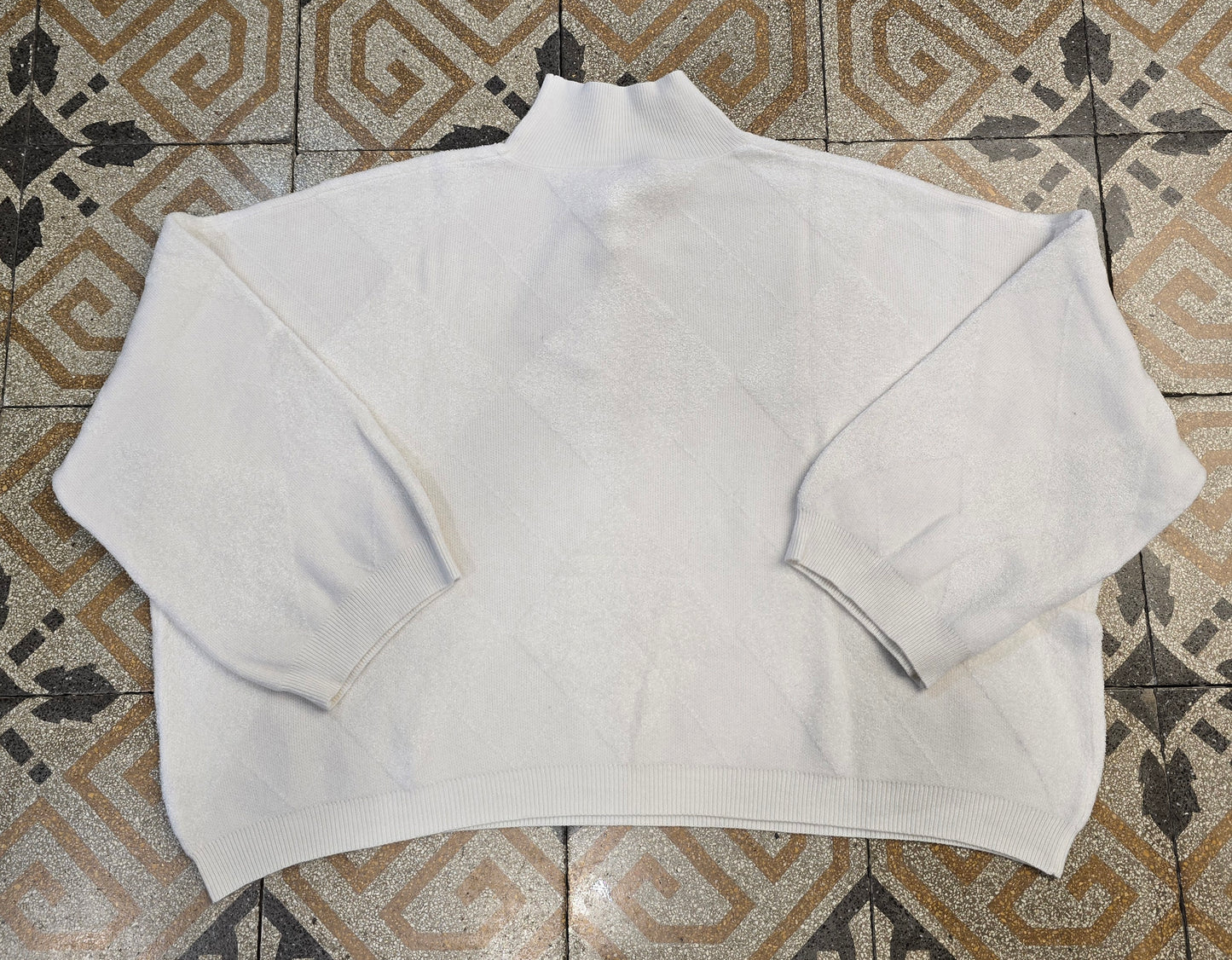 Maglia Donna Dolcevita Rombi Ciniglia